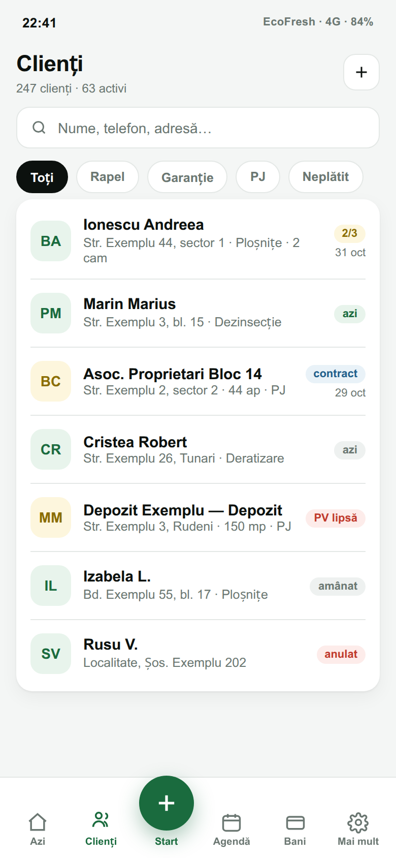 Clienți
